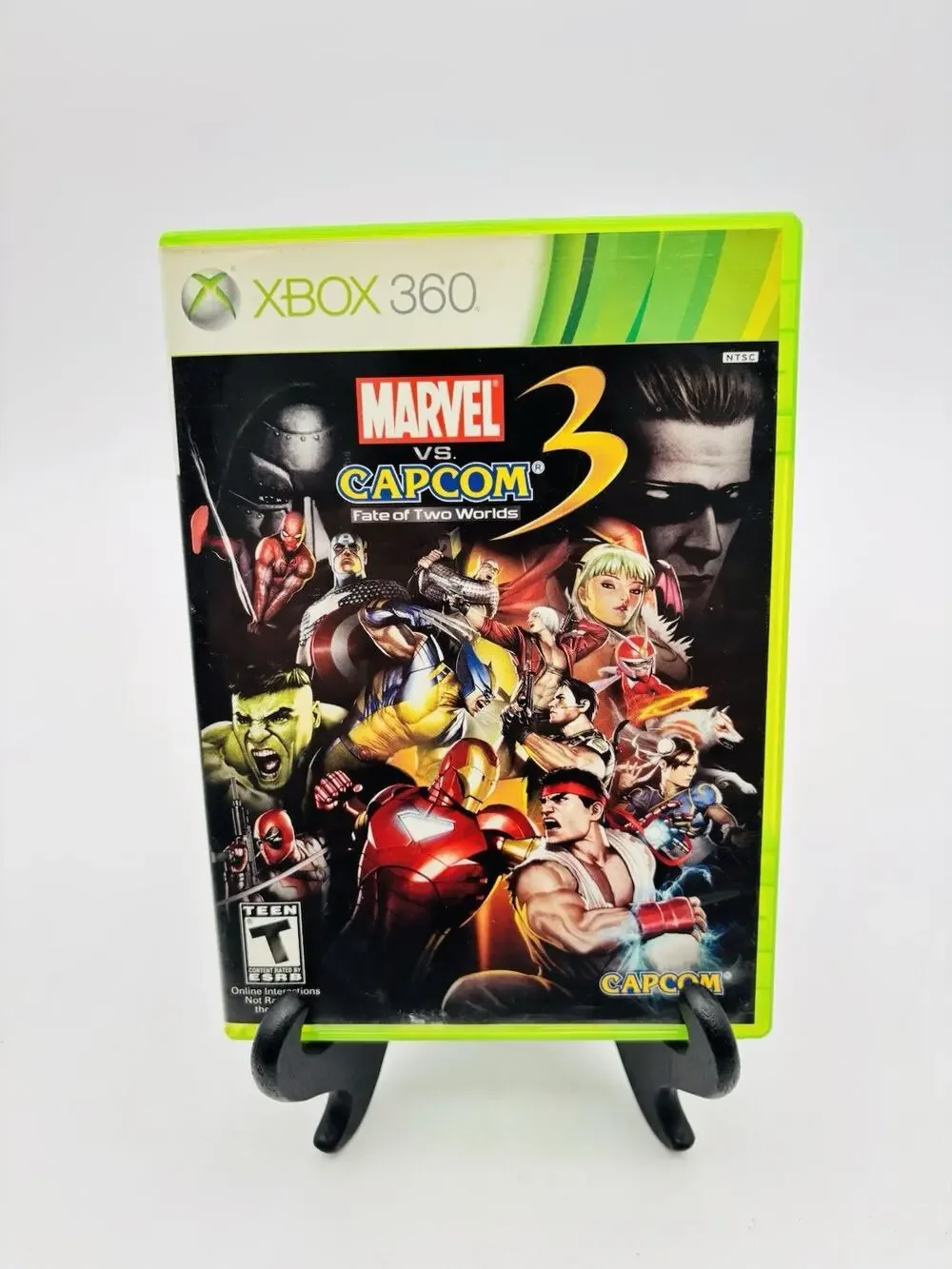 Marvel vs. Capcom 3: Fate of Two Worlds Xbox 360, 2011 Capcom - No Manual Tested